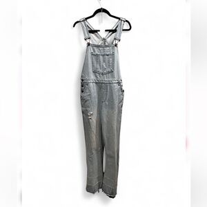 Casual Women's Flare Denim Overalls